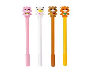 40PCS Creative Cute Bear Cartoon Gel Pens Black 05mm Student Pigieniarnia Prezent Kawaii School Supplies Y2007098238811