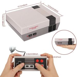 Konsoler 2022 Byggt 620 Games Mini TV Game Console 8 Bit Retro Classic Handheld Gaming Player AV Video Game Console med Gampad