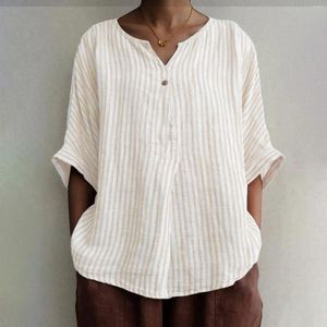 Koszule damskie swobodny luźny top dla kobiet nadruków mody v Seckie letnie krótkie tulei żeńskie topy