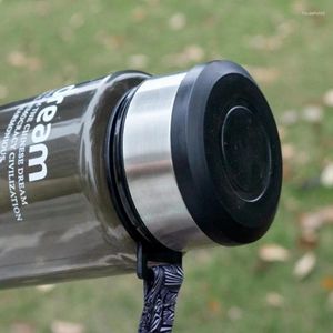 Wasserflaschen 1000 ml große Kapazität Kunststoff Stroh Tasse Sportflasche Outdoor Sport Camping Wandern Angeln Trinkkessel