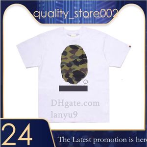 Bape Herren-T-Shirts, Camouflage-T-Shirts, Sommermode, Rundhals-T-Shirts, Designer-Streetwear, asiatische Größe M-3XL, schwarze T-Shirts für Männer, grafische T-Shirts, Designer-Shirt 166