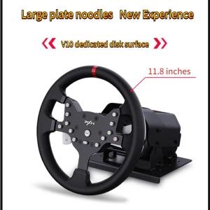 Consoles PXN V10 racing simulator WVSF game steering wheel modification accessories PC Euka F1 Shenli Kesha GT7 Dust 4 Horizon 5 Plan WRC