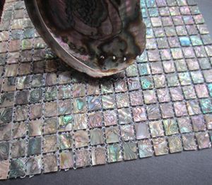 Mosaikfliesen aus Abalone-Muschelgrün, Küchenrückwandfliesen, Perlmutt-Mosaikfliesen, grüne Abalone-Mosaikfliesen, Rückwandfliesen284N2029221