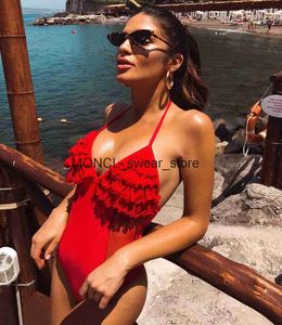 ملابس السباحة للسيدات خمر قطعة واحدة من ملابس السباحة الصلبة monokini bodysuit الشاطئ ارتداء بدلة استحمام زرقاء أسود مخطط maillot de bainh2422103