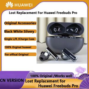 Hörlurar ersättning för huawei freebuds pro original singel vänster eller höger öronsnäckor eller laddningsfodral trådlösa Bluetooth hörlurar delar