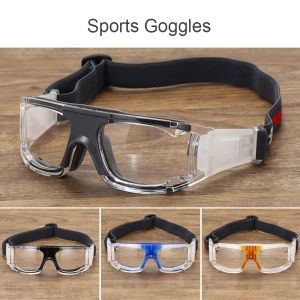 Okulary gogle sportowe do jazdy na rowerze do koszykówki Soceer ochronne okulary kobiety Mężczyźni okulary piłkarskie z miękką odpornością na uderzenie