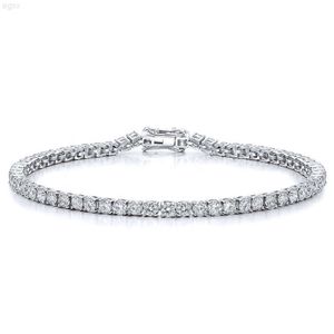 Tennis Chain Lab Grown Diamond Jewelry 10k/14k/18k Real Gold Tennis Bracelet with Lab Diamond Platinum Chain with Diamond Chain