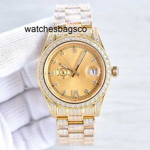 Męskie zegarek Clean Watch Automatyczny diamentowy ruch mechaniczny 41 mm Sapphire Waterproof Waterproof Fashion Fashion Business