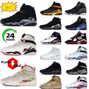 2024 basketball shoes 8 casa yellow black Winterized Playoff Jumpman Three Peat Outdoor 8s women mens sneakers sports trainers size 7-13