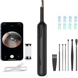 ASD Bebird -XLife X0 Uchewne usuwanie wosku narzędziowe - XLife 1080p HD Otoscope z 6 diodami LED światłem, widoczny czyszczenie uszu z 4 zamiennymi końcówkami uszkodzonymi do czyszczenia wosku na uszach