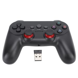 Consoles Game Controller Convenient USB Receiver 2.4G Sensitive Control Rechargeable Battery Wireless Controller Compact for Computer