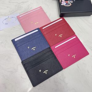 Genuine Leather Card Holders Portable and Minimalist Brand Wallets European and American Retro Certificate Bag