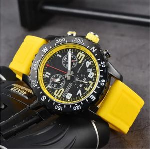 U1 AAA BRETILING B01 44MM Navitimer Watch Movement Japan Quartz Endurance Pro Avenger Chrono Meter Watches Rubber Men Watches Sapphire Glass Wristwatches 771