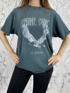 Damen-T-Shirt, ästhetische Adler-Grafik, T-Shirts für Damen, Sommerkleidung, 2023, Baumwolle, kurzärmelig, Vintage-T-Shirt, weiblich, modisch, T-Shirts, Tops, T240221