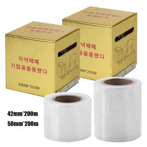 accesories 2 Box Disposable Tattoo Cover Barrier Film Safe PE Cling Film Transparent for Tattoo Eyebrow Lips Makeup Accessories Supply