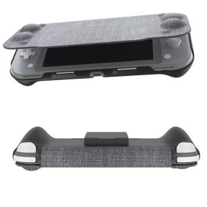 Przypadki Nintendo Switch Lite NS Mini konsoli Flip Cover Slim Shell Pełna ochronna sprawa Ergonomiczny uchwyt Regulowany stojak