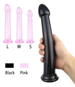 Slim dildo z kubkiem ssącym imitacja penis penis gspot pochwa masturbator sex zabawki dla kobiet9106474