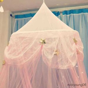 Krippe Netting Baby Krippe Netting Prinzessin Dome Bett Baldachin Kinder Bettwäsche Runde Spitze Moskito Net Für Baby Schlafen