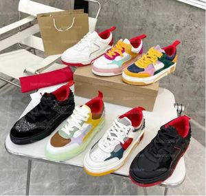 Designer-Schuhe, Astroloubi-Turnschuhe, modische Herren- und Damen-Freizeitschuhe, Turnschuhe mit roten Sohlen, luxuriöses Kalbsleder, Wildleder im Freien, niedrige Sneakers, Größe 35–45