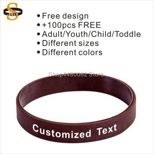 Bracelets Buy 800 Get 900pcs12mm Ribbon Rubber Silicone Wristband Breast Cancer Awareness Ribbon Barcelets Carved Ribbon Hand Bands