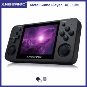 Игроки Anbernic RG350M, 64-битный 3,5-дюймовый IPS-экран, портативная игровая консоль, открывающаяся система Linux Tony, совместимая с HDMI, установлено 2500 игр