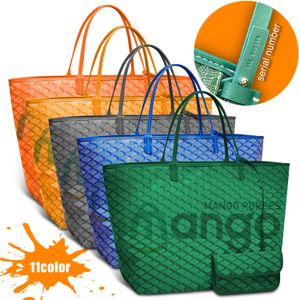 Women Designer Bag Tote Bag Purse Handbag Shoulder Bag Genuine Leather Beach Vacation Travel Shopping Bags With Serial Number 11 Color