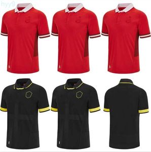 Herrt-shirts 2024 New Wales Rugby Jersey National Team Jerseys Cymru Sever Version World Cup Polo T-shirt Top Welsh Rugby Training Jesery Size S-5XL