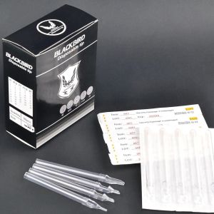 Tips 50Pcs Disposable Plastic Tattoo Tips Long Size Mixed Assorted Tattoo Machine Needle Tips Set Tattoo Gun Grip Nozzle Tube Supply