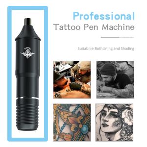 Trimmer Wholesale Professional Wireless Tattoo Set avtagbar RC Tatuering Kraftförsörjning Tatuering Motor Hine Combination Tattoo Equipment