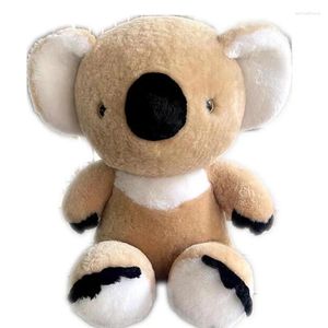 Keychains Soft Real Shearling Fur Doll Koala Lovely Bear Toys Stuffed Kawaii For Children Kids Birthday Gifts