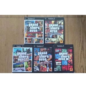 A på PS2 Copy Game Disc GTA Series Unlock Console Station 2 Retro Optical Driver Video Game Machine Parts