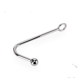 Metal anal hook small stainless steel solid backcourt bend happy adult sexual health sex toys couple passionate love orgasm suppli5419526