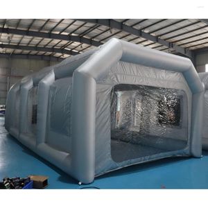 Tents And Shelters Spray Booth Paint Tent Inflatable Car Cabin Painting With Blower & Air Filter