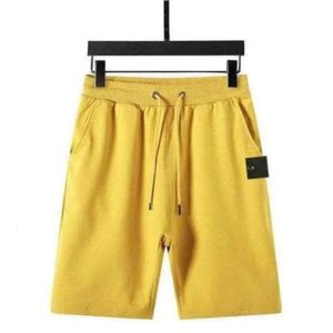 Designer Men's Pants Summer Fashion Stones Island Streetwear Cotton Casual Beach Women's Shorts Is Land Pant 2024vvvv