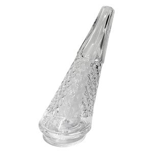 Hand gör glasrökningsrör för puffco topptillbehör med dabb rigg glas munstycke olika färger