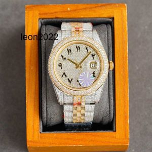 Luxury Watch Rlx Classic Diamond Wrist Watch Mens Watch Automatic Mechanical 41mm Sapphire Waterproof Diamond-strap