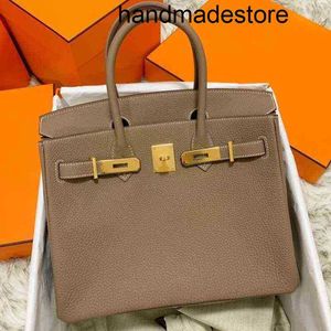 Bestellen Sie Handtasche Designer -Tasche mit hoher Leder -Leder -Togo Platinum 30 -Zoll -Frauen mit großer Kapazität tragbarer einzelner Schultermessengerinnen Frauen