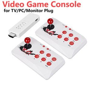 Konsoler Videospelkonsol HDMicompatible Video Games System Retro Video HD TV Game Console for TV/PC/Monitor Mini 4K TV HD Game Stick