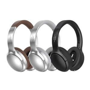American Retro Headsets Bluetooth Heaphones Wireless V5.3 Metal Headworn Earphones for IPhone 15 Pro Max Plus