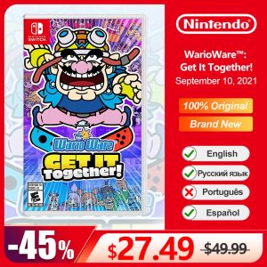 Oferty Warioware Znajdź to razem Nintendo Switch Gra w 100% oficjalna oryginalna fizyczna karta gry na konsolę gier Switch OLED Lite