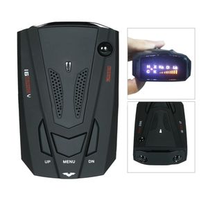 wtyd para alarme V7 Detector Anti-Polícia de Carro 360 Proteção Defesa Detecção a Laser Embutida Russo Inglês Transmissão de Voz7981768