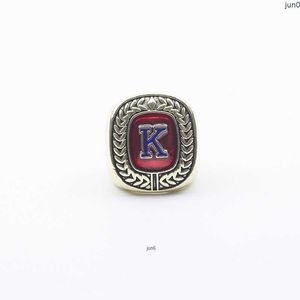 Band Rings NCAA Üniversitesi Kansas Üniversitesi Crow Hawk K Basketbol Şampiyonu Yüzük Lvya