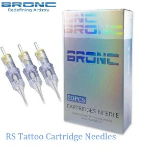 Needles BRONC Pro Tattoo Cartridge Needles RS Standard Disposable Sterilized Tattoo for Tattoo Machines Grips 20pcs/lot