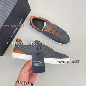 Topp bröllopsdesigner Klänningskor Mens Ermenegildos Zegna Shoes Lace-Up Business Casual Social Party Quality Leather Chunky Sneakers Formella herrtränare 241