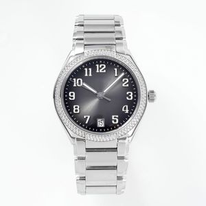 Shiny Diamond Watch Kadın Tasarımcı Yüksek kaliteli 36mm 324SC Otomatik Mekanik Hareket Paslanmaz Çelik Safir Su geçirmez Kol saati