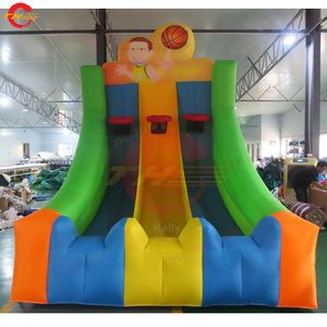 3x3x4mH (10x10x13,2 фута) Активный отдых на свежем воздухе Надувное баскетбольное кольцо Баскетбольные броски Спортивные игрушки для взрослых и детей