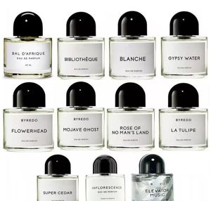 TOP Premierlash Brand Perfume Byredo 100ml SUPER CEDAR BLANCHE MOJAVE GHOST Qualità EDP Fragranza profumata Spedizione veloce gratuita