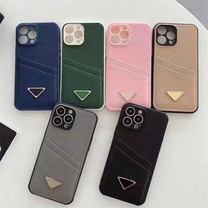 Designer iphone casos homens mulheres phonecase com bolso de cartão caso de telefone de luxo para iphone 15 14 13 12 11 pro promax casos de telefone celular