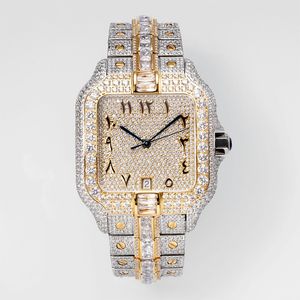 Diamentowe zegarki Designer Watches Automatyczne mechaniczne 2824 Ruch 40 mm Wodoodporna bransoletka Sapphire Stal nierdzewna 904L Moda Montre de Luxe Prezent