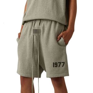 Essentialshoody Designer Kurze Hosen Ess Top Qualität Luxus Mode Für Frauen Männer Shorts Paar Sport Große Beflockung Trendy Nicht Capris 1977 Kurze Hosen